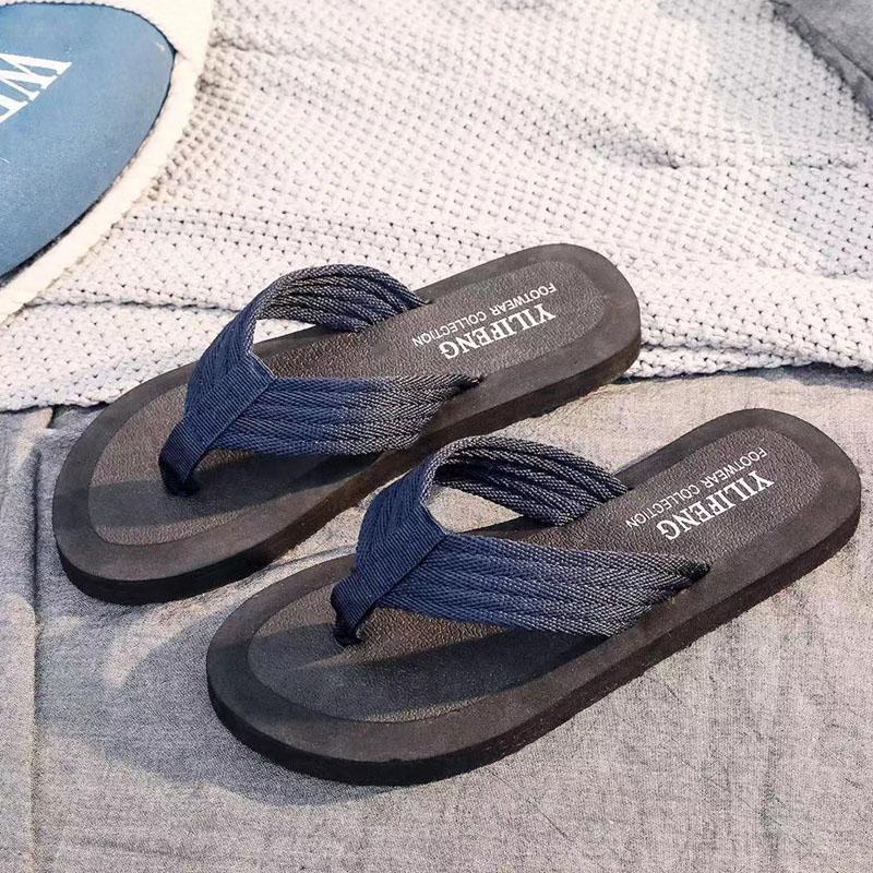 Summer Men Slippers Footwear Beach Sandals Comfortable Casual Flip Flops Male Shoes Beach Slippers Men Shower Pantoufle Homme