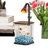 INS Mini Desktop Fish Tank Breathable Small Betta Fish Tank Goldfish Tank  for Home Living Room