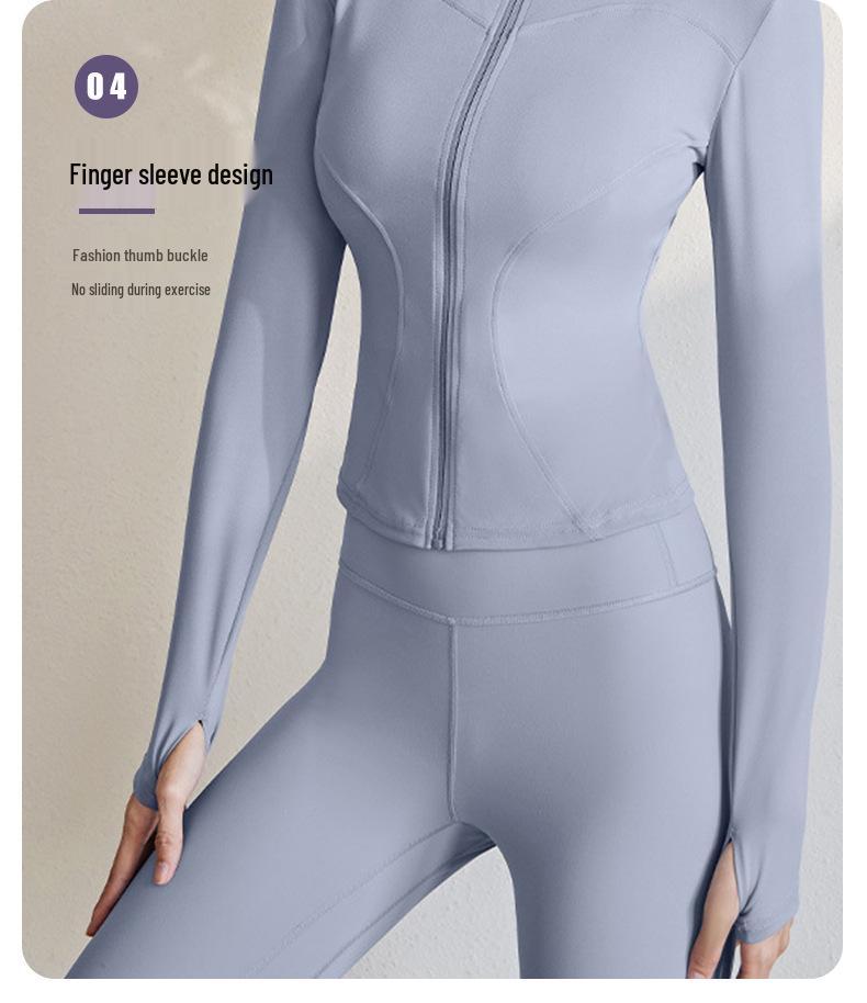 Women's Quick-Dry Slim Fit Autumn Yoga Top