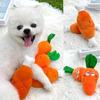 Puppy Dog Plush Squeaky Toy Dogs Chew Toy Cute Funny Bone Carrot Pet Toys Chewers Cat Pet Products Puppy Accessories Pet Items