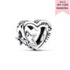 Openwork Family Heart   Star Charm 792829c00