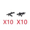 MOC Military Building Blocks Accessories Weapons Guns Special Forces Soldiers AKM Rocket Launchers Night Vision Toys Gifts X036