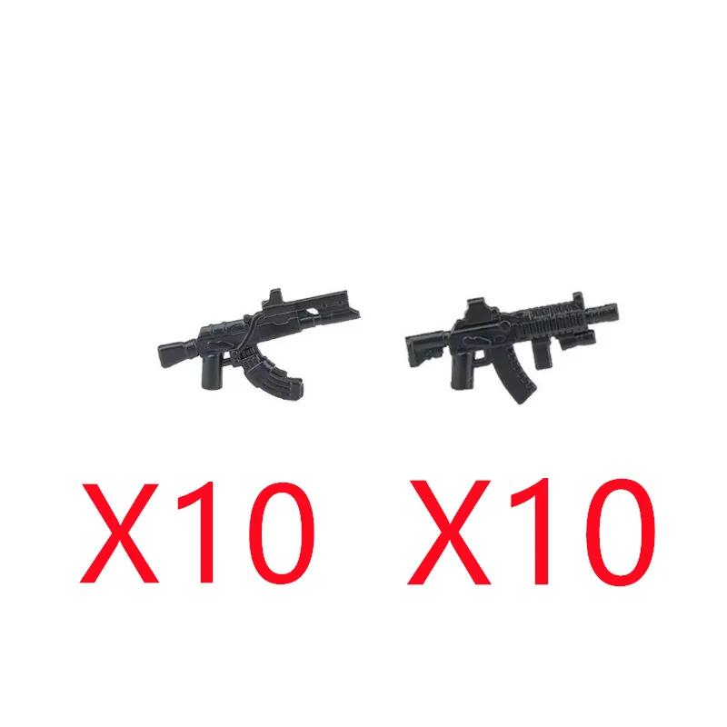 MOC Military Building Blocks Accessories Weapons Guns Special Forces Soldiers AKM Rocket Launchers Night Vision Toys Gifts X036