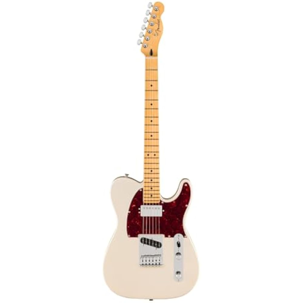 Fender Electric Guitar Player II Modified Telecaster® SH, Maple Fingerboard, Olympic Pearl with G...