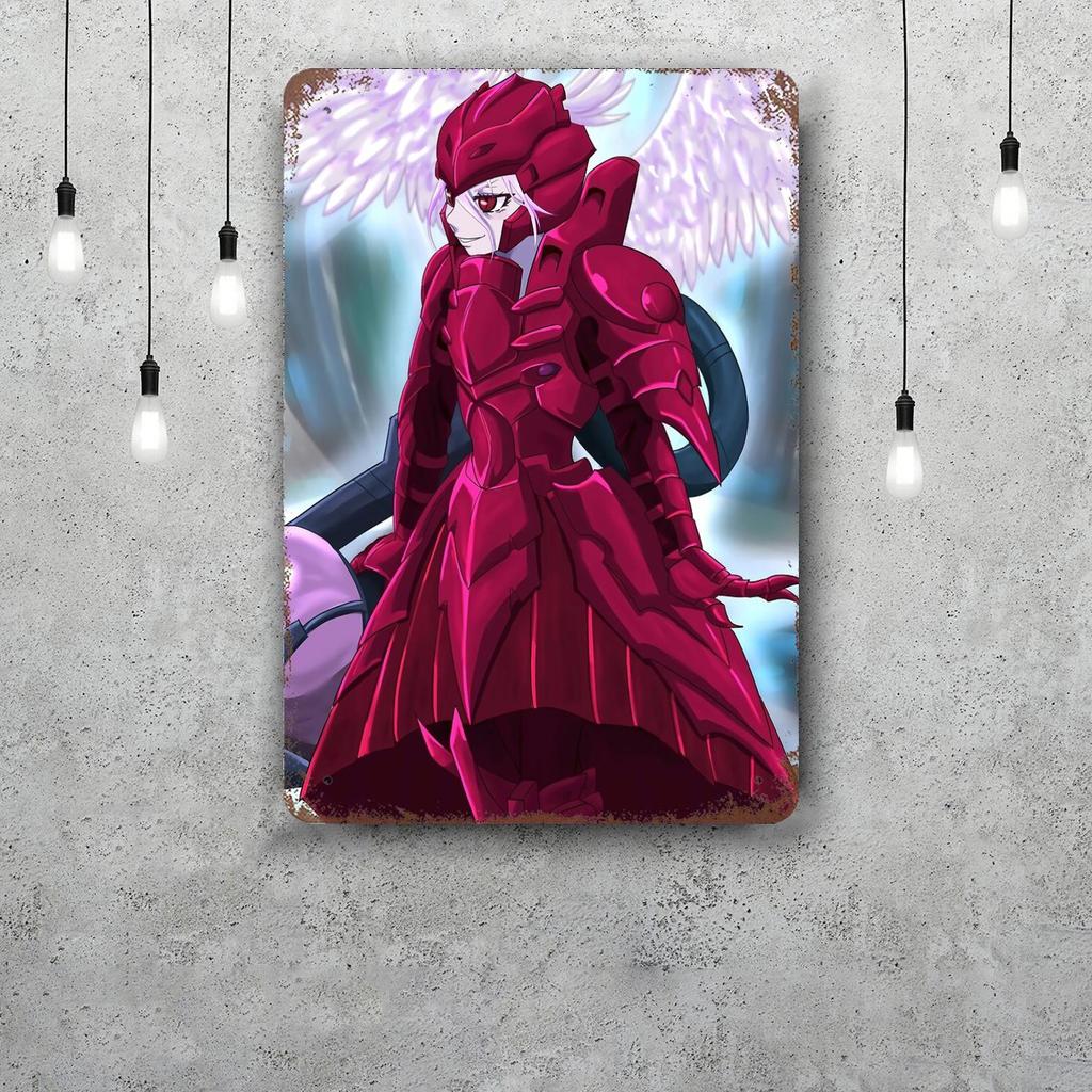 shalltear bloodfallen Decor Vintage Metal Signs Tin Signs Captain Poster Decor for Bar Pub Club Man Cave Wall Decoration
