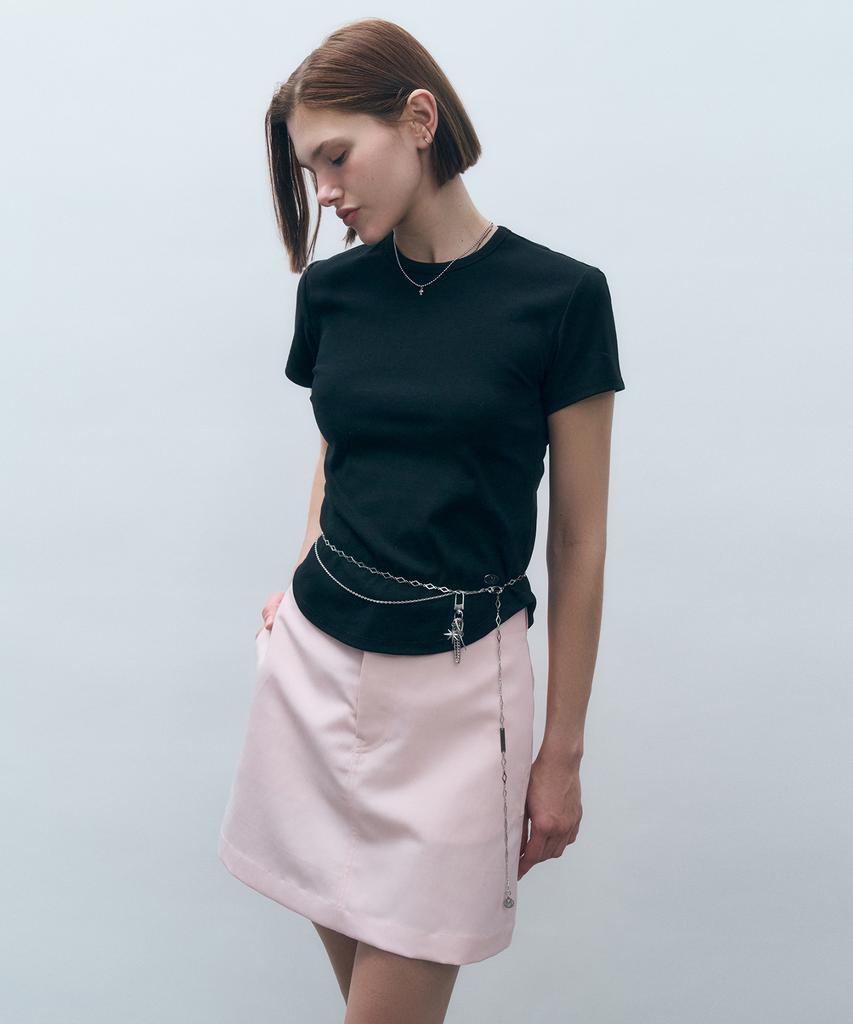 MONGDOL Signature Cotton Mini Skirt Mdsk020_6 Colors