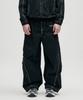 NOT4NERD Segment Line Nylon Pants - Black