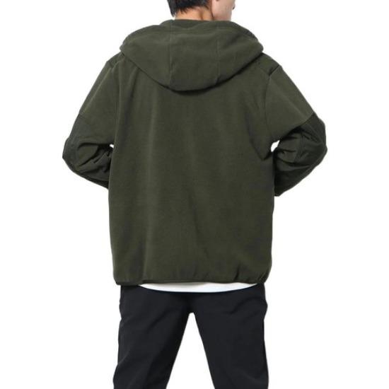 Nike Sportswear Essentials+ Embroidered Logo Velour Hooded Jacket DD4883-355