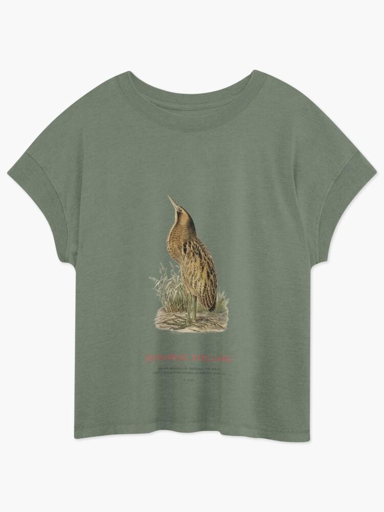 Stellaris Great bittern or Botaurus Stellaris Relaxed T-Shirt