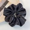 Spring/summer Freshen Green Satin Hair Scrunchies Headband for Women Girl Sweet Lovely Head Rope Rubber Bands Female Accessories