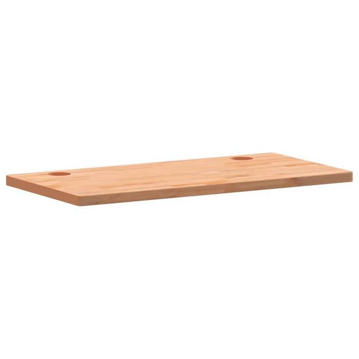 VidaXL Dessus de bureau 110x55x2,5 cm bois massif de hêtre 356085