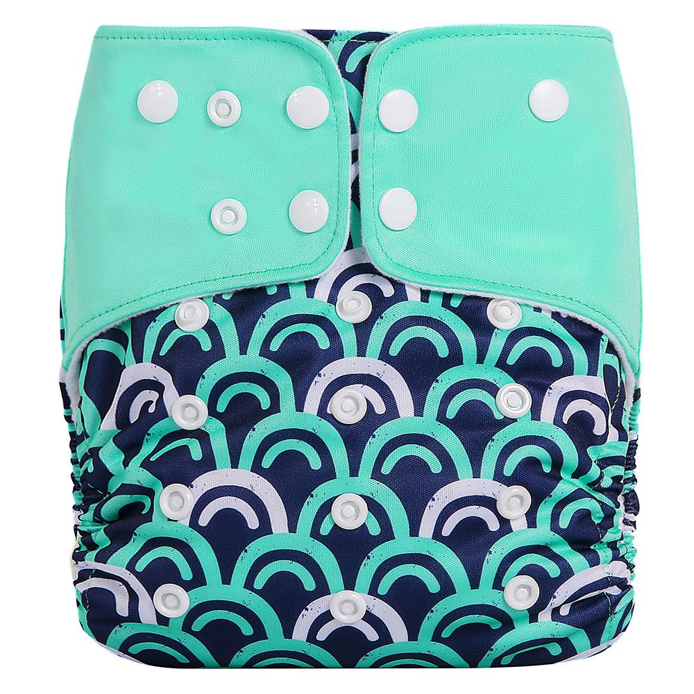 Babyshow Unisex Printed Washable Cloth Diapers & Training Pants for Summer