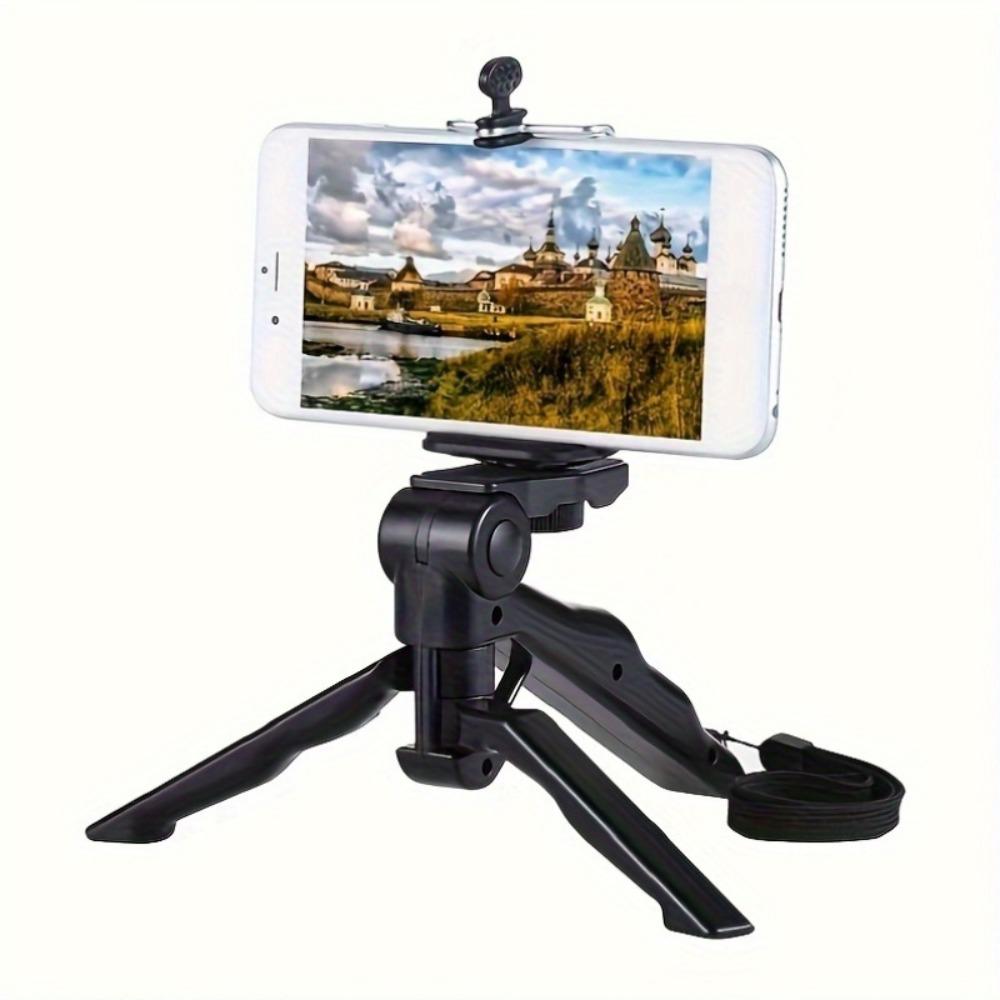 360° Anti-Shake Phone Tripod - Portable Adjustable Stand for Live Streaming & Photography | Perfect Gift for Creators