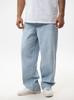 Jeans Super Amples Homme Jigga Wear Couronne XL Bleu Clair Lavé