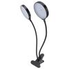 30W Double Head LED Plant Growing Lights Clip On 5 Level Brightness Grow Lamp for Indoor Plants
