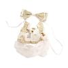 20cm Plush Doll Dress Doll Clothes DIY Doll Toy for Little Girls Gift Photo Props Soft Stylish Dress up Doll Outifit