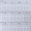 100Pcs Press On Nail Tips Full Cover Ultra-Thin False Nails Patches Gel Nails Extension System Clear Fake Nails Art Accessories