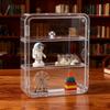 Storage Box Transparent Acrylic Display Boxes Dustproof Doll Figure Blind Box Organizer Cabinet Display Stand