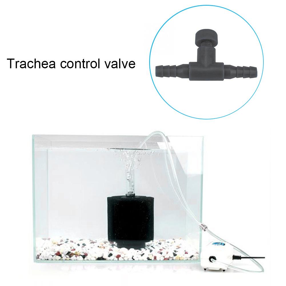Aquarium Adjustable Oxygen Pump Air Regulator Air Volume Control Two-way Pump Accessories