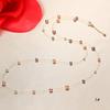 Gypsophila and freshwater pearl necklace, a fashionable small pearl chain for women, perfect for sweaters