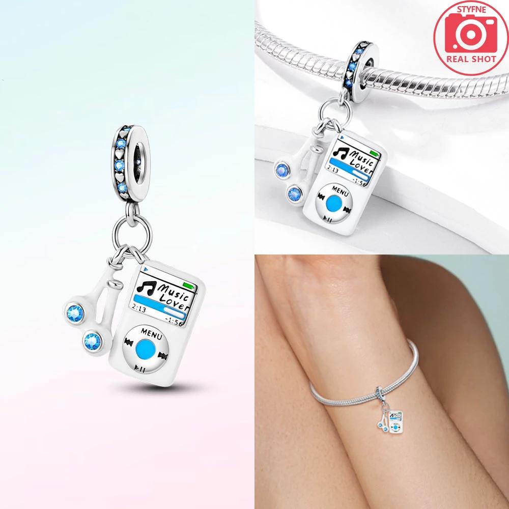 Pendant Charms Beads Original Copper Pink High Heels Girl'S Suitcase Airplane Fit Bracelet Delicate Women Diy Holiday Gift