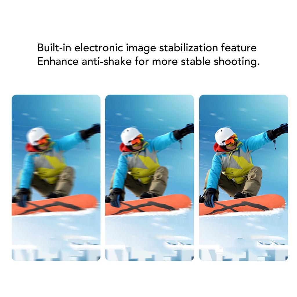 Kleine Action-Kamera mit Helm- und Fahrrad-ABS 1080P HD Tragbarer Taschen-Video-Rekorder mit für Outdoor-Sportarten und Vlogging-Halterung, Weitwinkel-App,