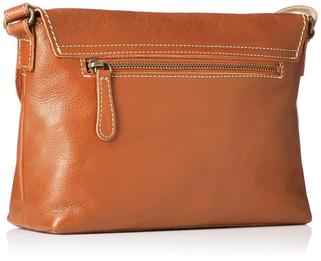 Laissez-Faire 2-Way Shoulder Bag with Dotted Lining (Wolf 510036) Small, Made In Japan, Genuine Leather, Dotted Lining, Bangla Leather, Camel