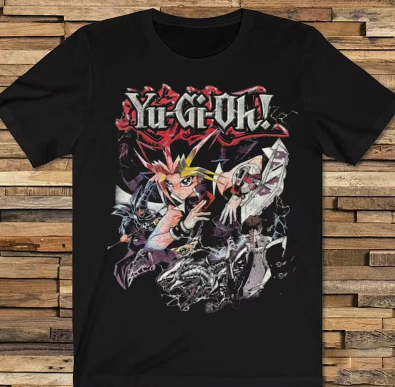 YuGiOh Anime Black YuGiOh TShirt