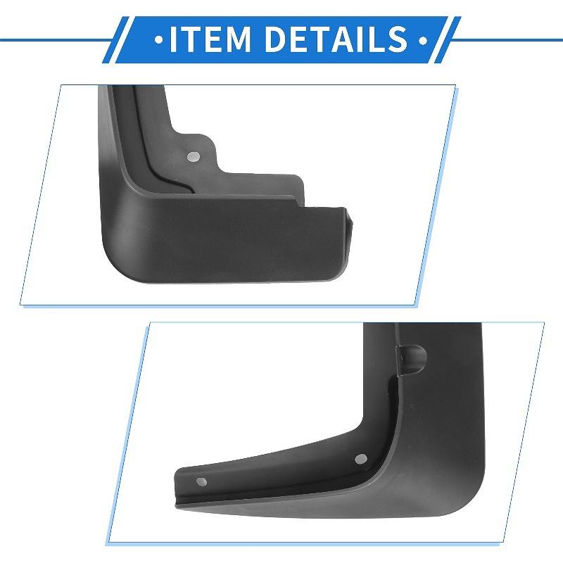 4X Set For Hyundai Tucson 2021 2022 2023 2024 2025 Car Molded Mud Flaps Splash Guards Mudguards Front Rear Styling