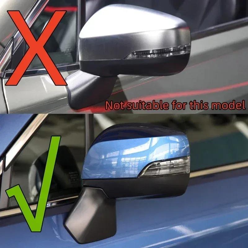 For Subaru Outback 15-18 /XV 13-16/ Lagecy /Forester 14-17/Impreza Outside Rearview Side Mirror Cover Frame