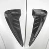 Car Side Air Outlet Airflow Mudguard Shark Gill Waterproof and Sunscreen Sticker Fake Air Outlet Car Exterior Decoration Parts