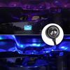 USB Star Night Light Projector, Portable Car Roof Sound Activated Atmosphere Lamp, Adjustable Auto Interior Atmosphere Decorative Light for Vehicle,