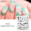 kads Nail Stamping Plates Immaturity 28 Designs Stamp Plate for Stamping Manicure Tools Nails Stencils