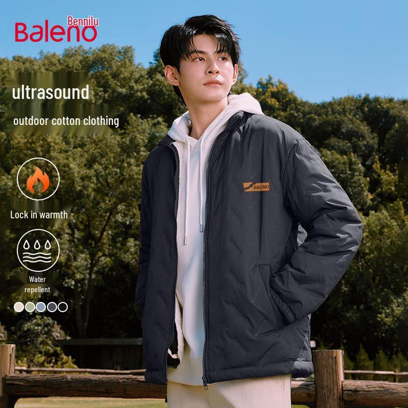 

Baleno Men s Winter Warm Stand Collar Padded Jacket 3XL