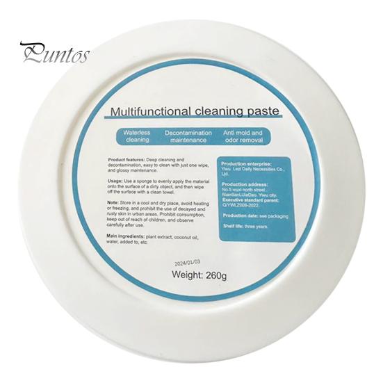 

Крем для чищення білого взуття Безпечні інгредієнти Паста для чищення Легкий у використанні Губка-аплікатор Універсальний багатофункціональний очисник синій