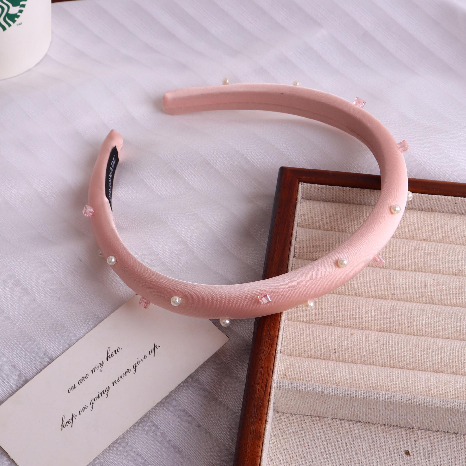 Elegant Luxury Style Gauze Headband & Hair Clip for Women