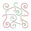 50/20Pcs Christmas S-shaped Hooks Xmas Tree Ball Hanging Pendant Clasp Holder Christmas Navidad Decorations New Year Ornaments
