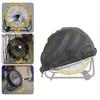 2026 Waterproof 420D Oxford Fan Cover With Drawstring, Dustproof Blower Protector For Outdoor Drum Fan Wind Resistant Hood
