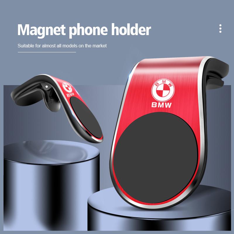 Magnetic Car Phone Holder Universal Car Phone Stand For BMW E46 E60 E90 E39 E87 E36 E92 E70 E91 X3 X5 X1 X2 X4 X6 X7 E28 E30 rlzh86