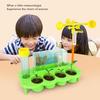 Planting Weather Toy 4 Ecological Scenes Preschool Educational Weather Science Toy for Children Kids