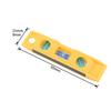 Lightweight For MINI Level Tool 2PCS Set with Magnetic Base for Metal Surfaces 10.5x2x5.5cm Accurate to 0.5mm/m