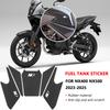 For NX400 NX500 nx 400 nx 500 2023-2025 fuel tank sticker motorcycle fuel tank pad anti-slip fuel tank traction pad accessories