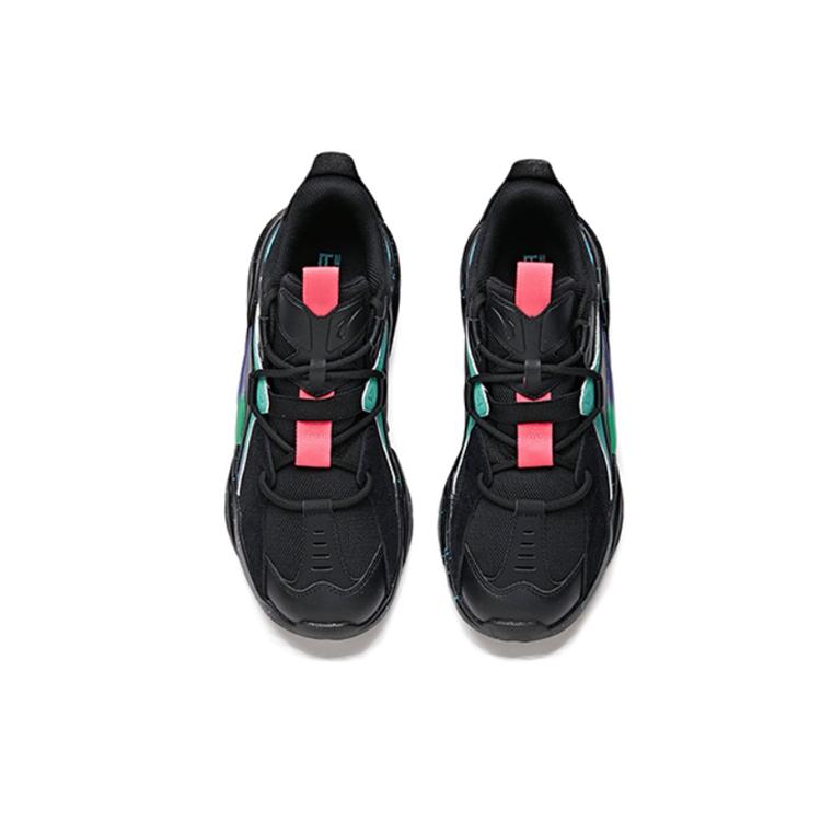 Anta Cushioning Slip Resistant, Abrasion Resistant, Breathable, Height Increasing Low Top Sports Casual Shoes Men's 912038821-1