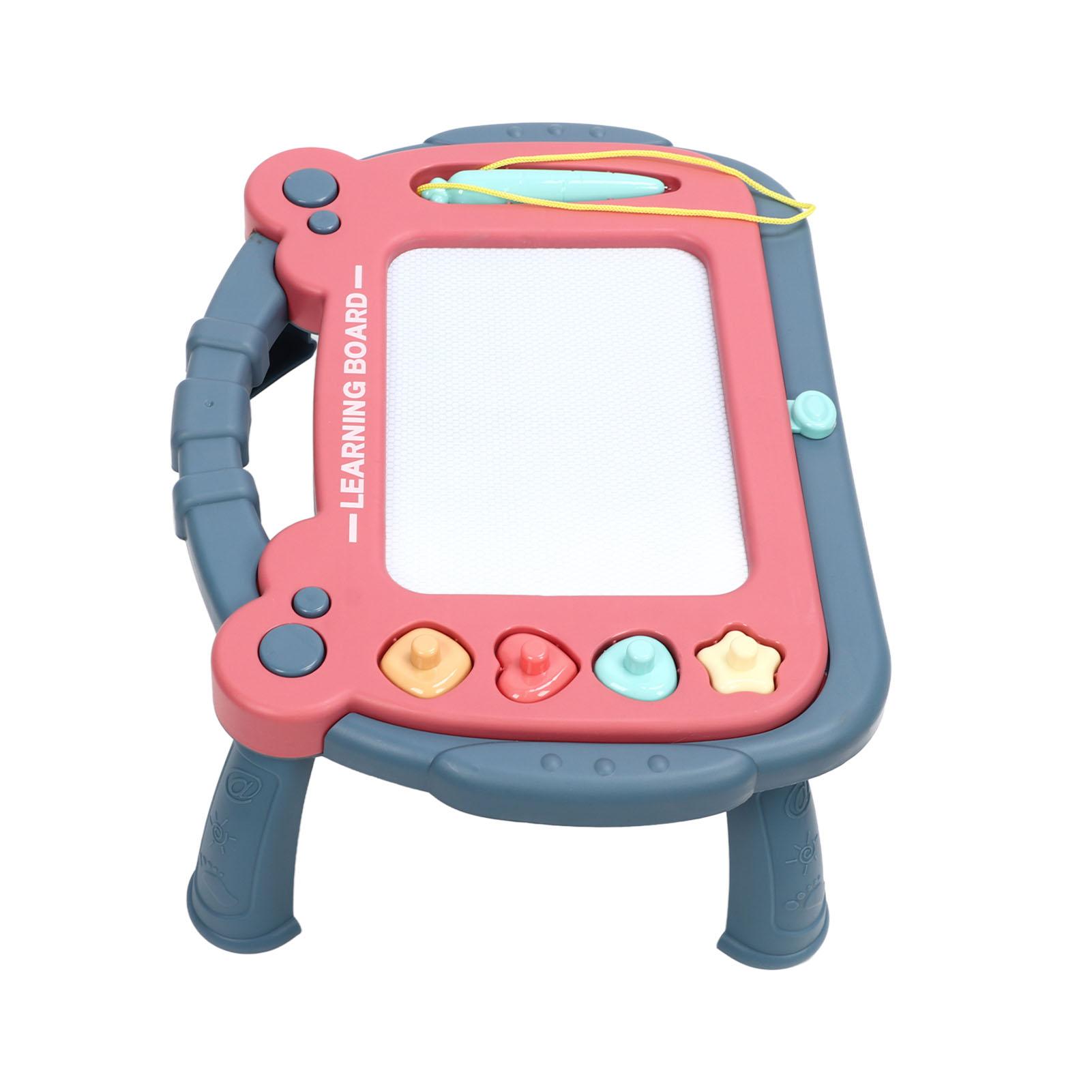 Kids Children Magnetic Drawing Doodle Board 4 Color Block Early Education Drawing Learning Board