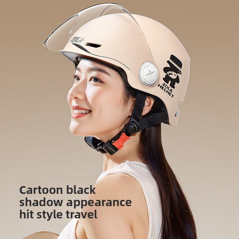 Helmet Electric Vehicle 3c Summer Helmet Sunscreen Breathable Half Helmet