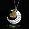 Rose  Heart & ( Mom Dad Brother Son Aunt Uncle Sister Daughter Grandma Grandpa)Necklace LS