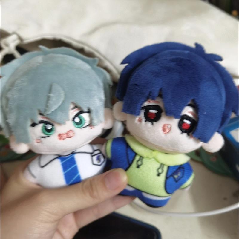 Alien Stage Plush Toy 10cm Anime Ivan and Till Stuffed Mini Doll Soft Figurine Starfish Body Statue Room Decoration Fans Gifts