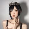 Baroque Crystal Queen Princess Tiara Korean Style Headband Bride Crown Women Hair Accessories