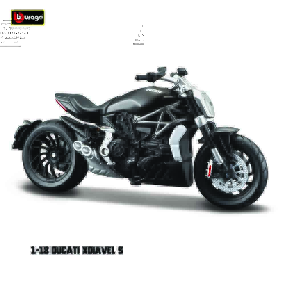 Bburago 1:18 simulation alloy motorcycle Honda Africa Twin Adventure authorized  model toy car gift collection