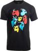 Cooles Ziegen mit Sonnenbrille Grafikdruck T-Shirt